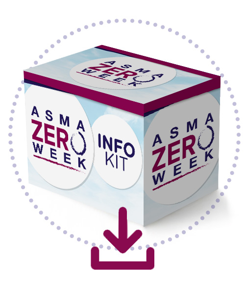 scarica l'infokit per far conoscere l'iniziativa di viste asma zero week